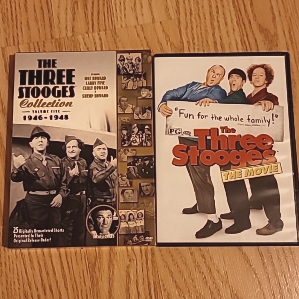 DONATED The Three Stooges DVD Set